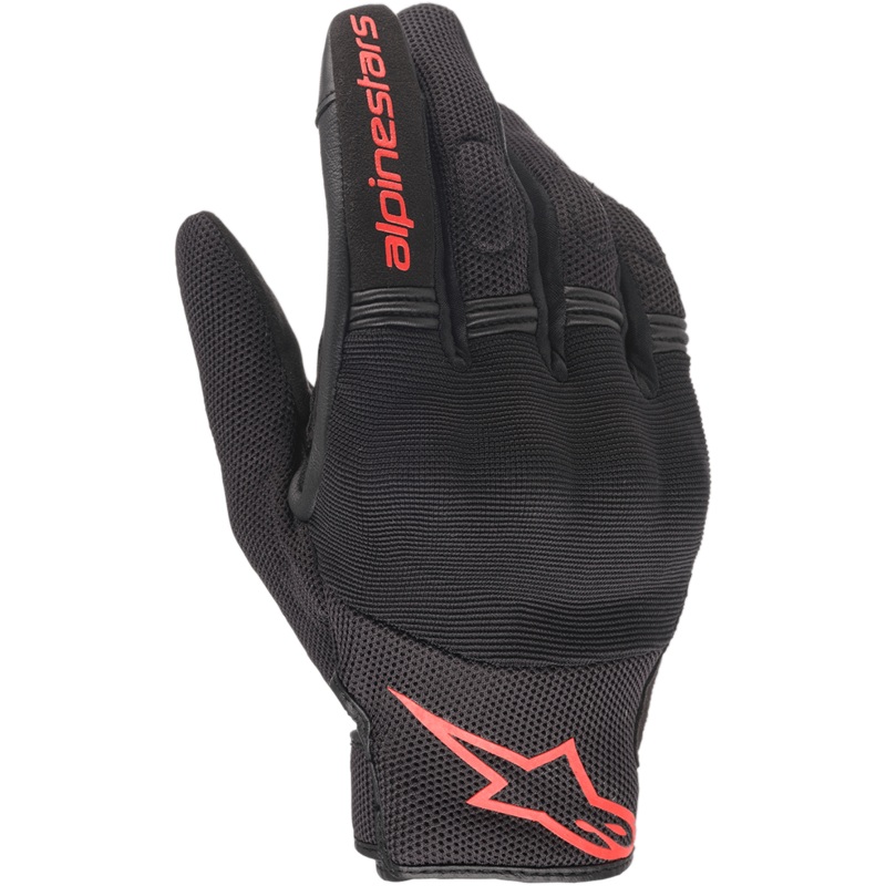 Copper Gloves|S|M|L|XL|2XL|3XL|Black/Red Fluorescent