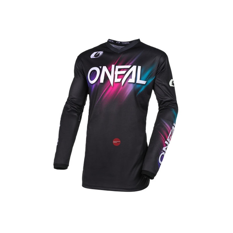 Oneal 24 Element Voltage V.24 Black Pink Womens Off Road Jersey Size Large