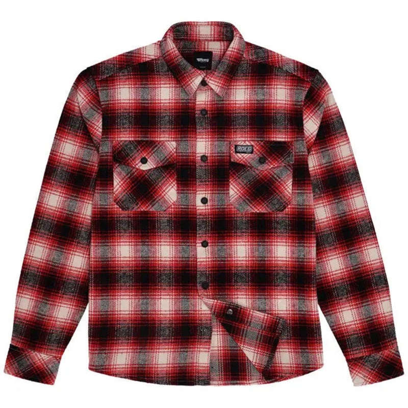 Roeg Blaze Flannel Shirt Red|S|M|L|XL|XXL