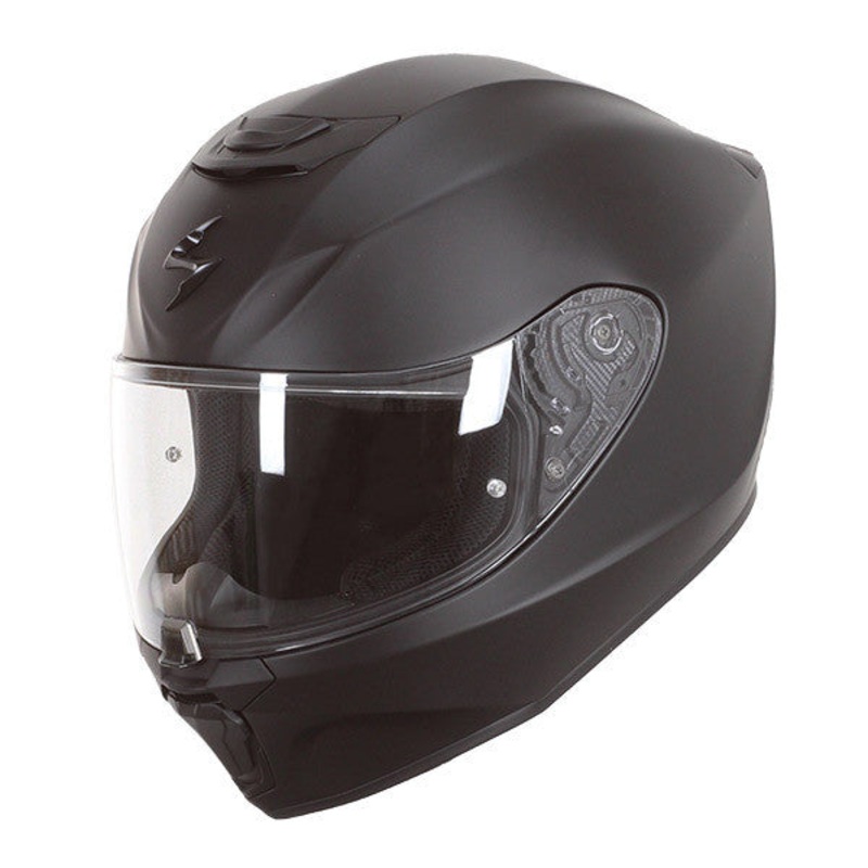 Scorpion EXO-391 SOLID Matte Black Road Helmet Size XL 62cm