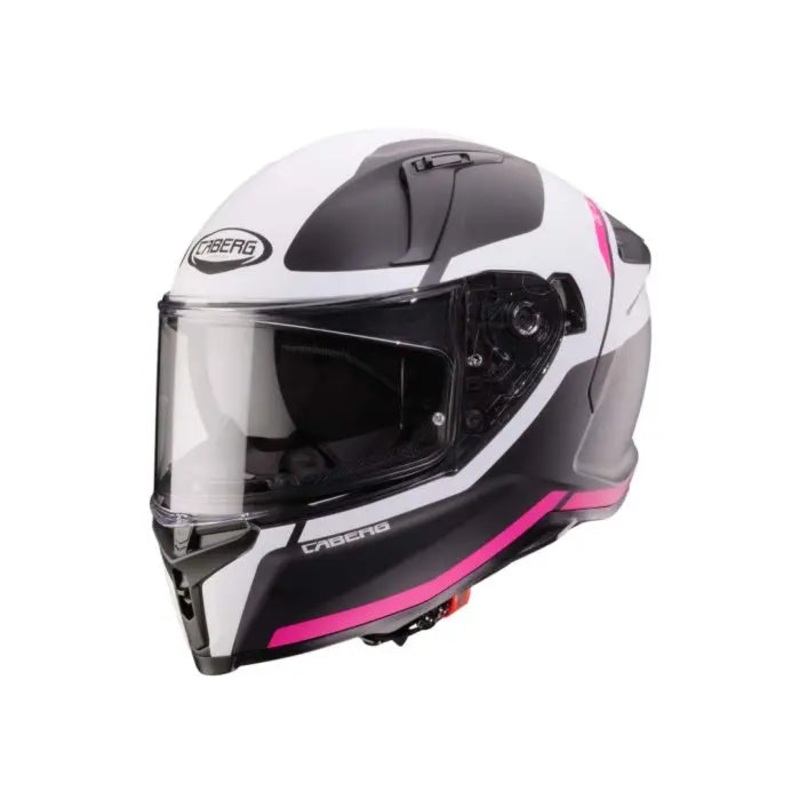 Caberg Avalon X Pure Matt Black / White / Fuchsia