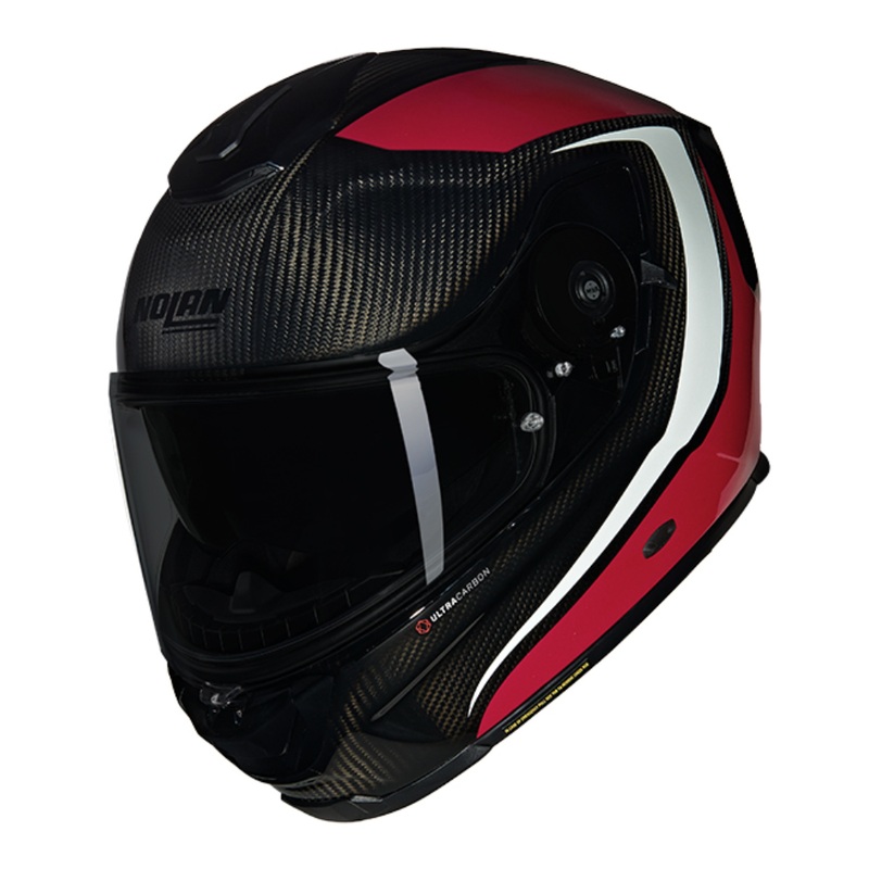 Nolan X-903 Ultra Carbon (ECE-22.06) Intrigo – Carbon/White/Red
