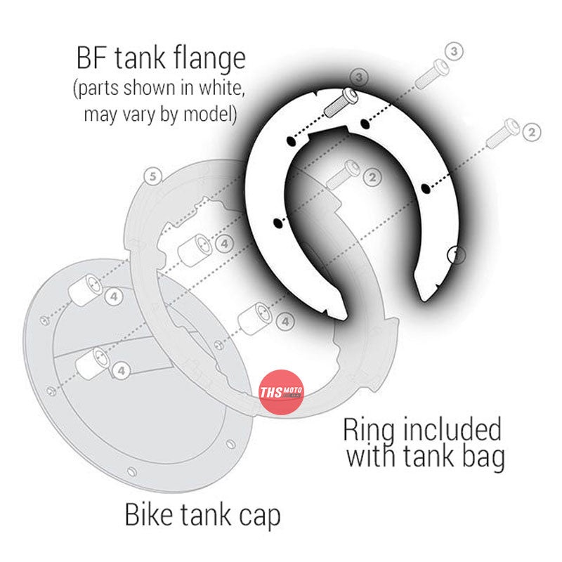 Givi Tanklock Flange 1300 Hayabusa ’21->