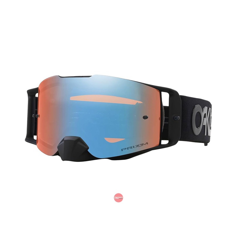 Oakley Front Line MX Goggles B1B Blackout with Prizm Sapphire Iridium Lens