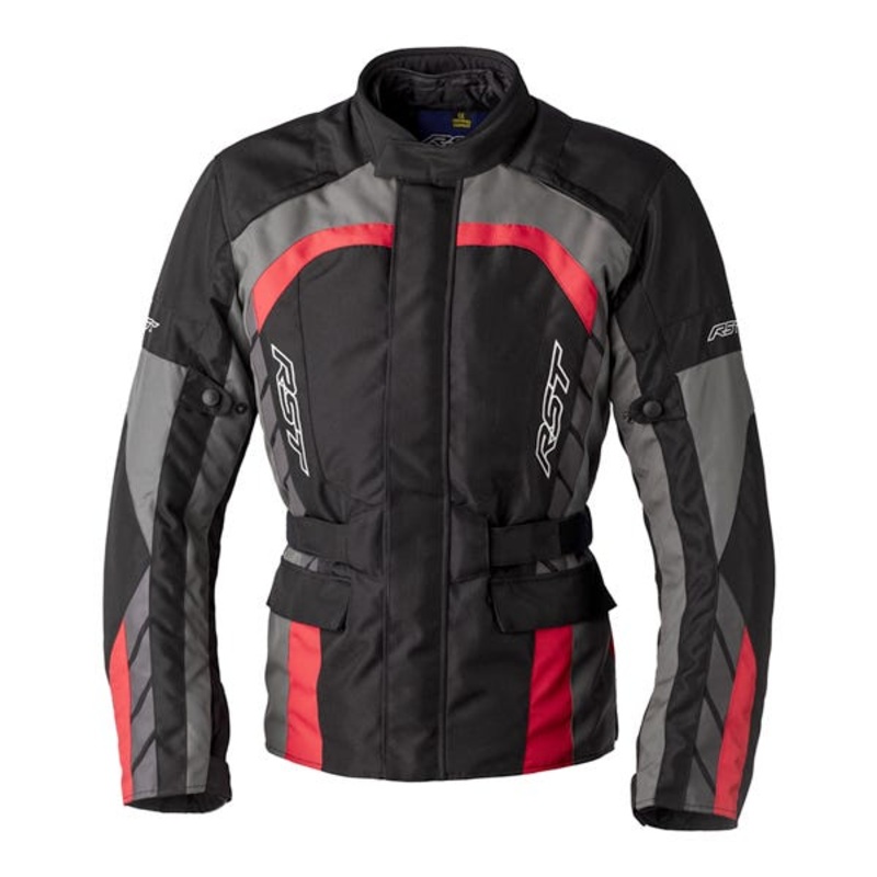 RST Alpha 5 CE Mens Textile Jacket – Black/Red