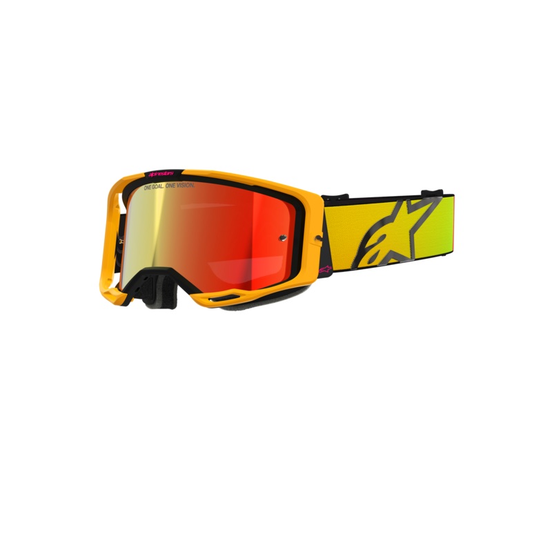 Vision 8 Corp Goggles|Yellow/Pink