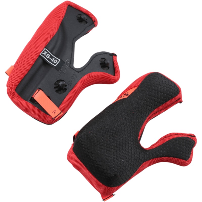 Alpinestars Supertech M10/M8 Cheek Pads +5mm
