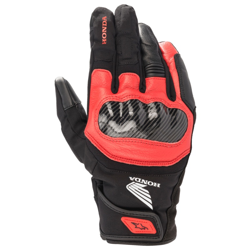 Honda SMX Z Drystar Glove|S|M|L|XL|2XL|3XL|Black/Bright Red