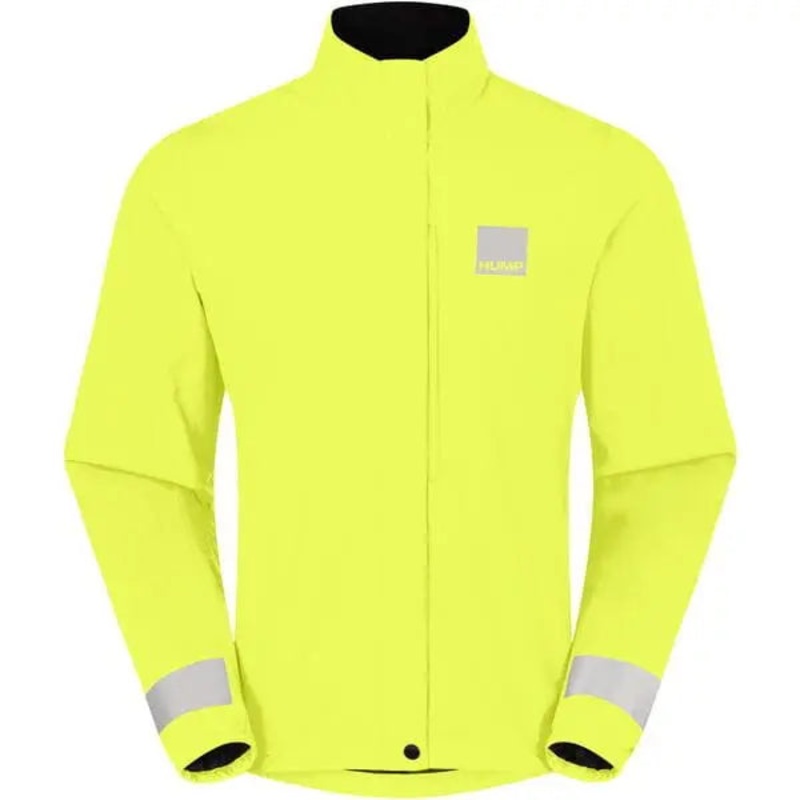 HUMP Strobe Youth Waterproof Cycle Jacket Safety Yellow