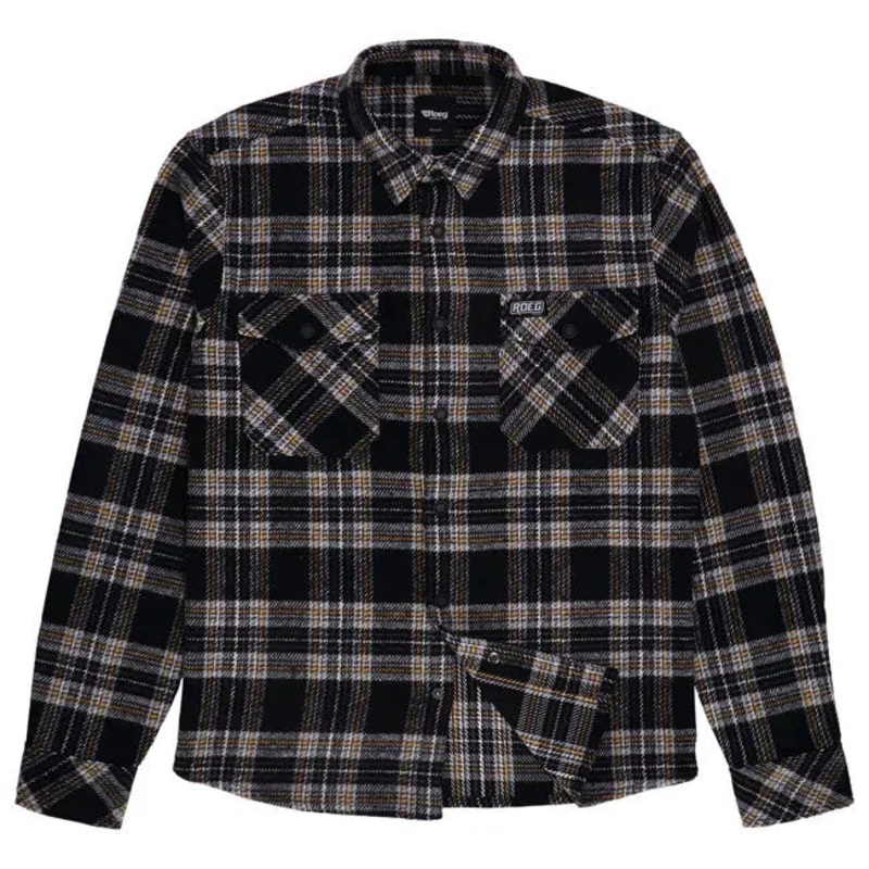 Roeg Blaze Flannel Shirt Grey|S|M|L|XL|XXL