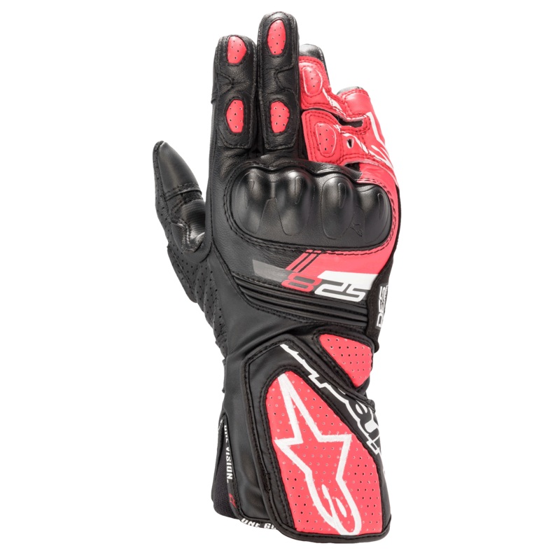 Women Stella SP-8 V3 Gloves|XS|S|M|L|XL|Black/White/Diva Pink