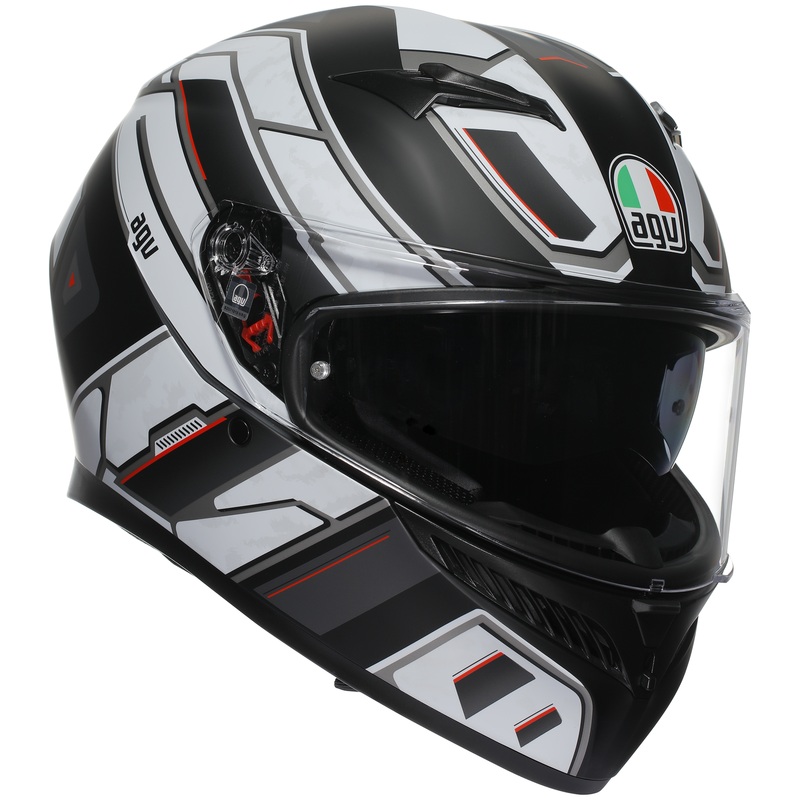 AGV K3 Rivia ECE 22.06 Matt Black / White