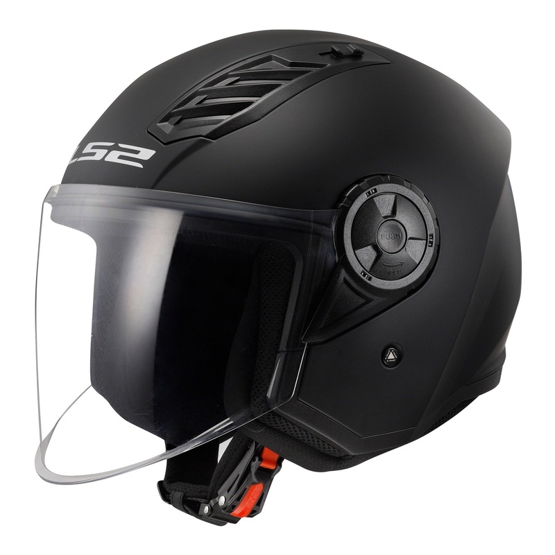 LS2 OF616 Airflow II Helmets – Matte Black 06 Size XL 62cm