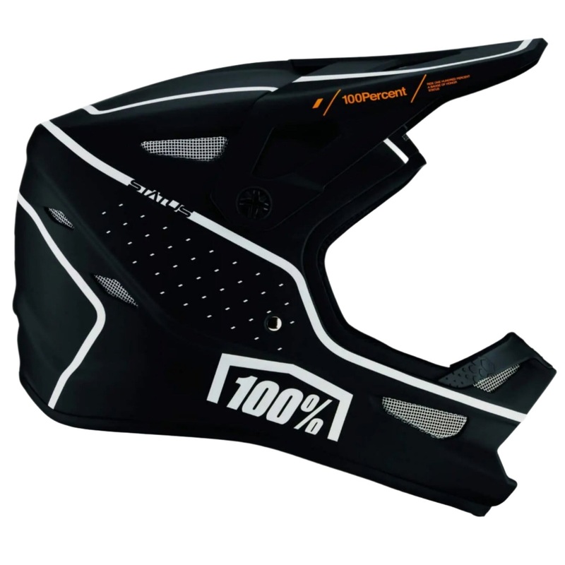 100% Status Youth Cycle Helmet Dreamflow Black
