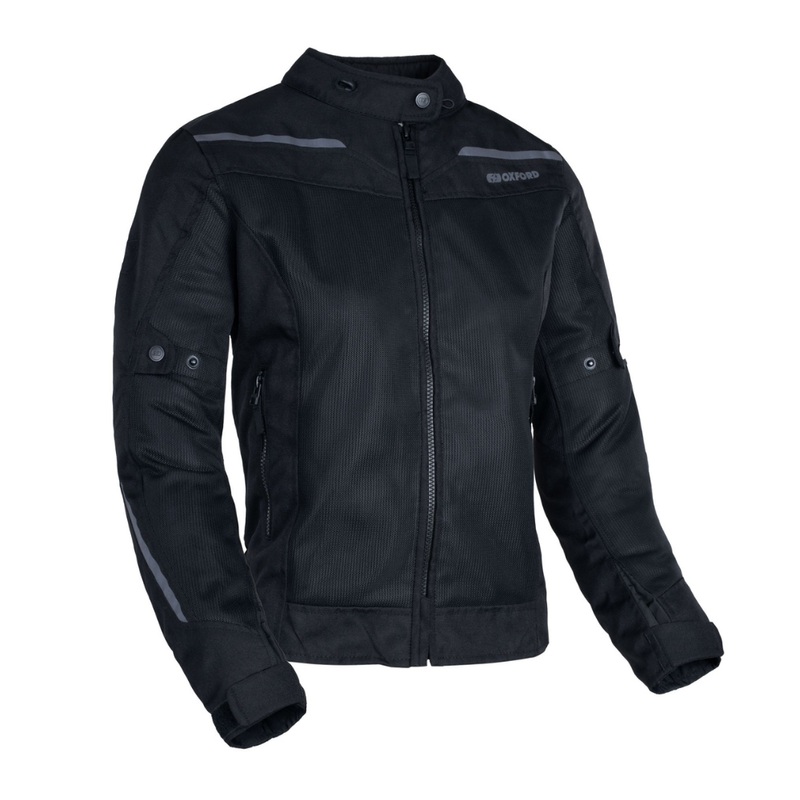 Oxford Arizona Air Ladies Jacket – Stealth Black | Infinity Motorcycles
