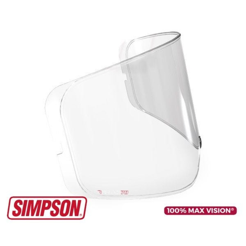 Simpson Venom Pinlock Max Vision – Clear