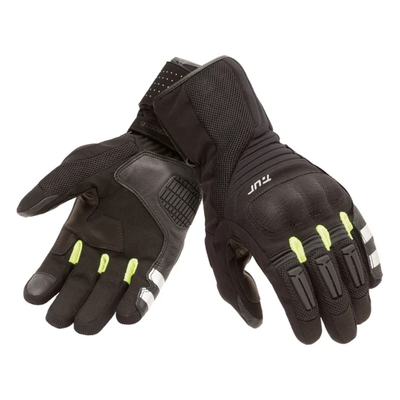 T.UR TR-P Hydroscud Gloves – Black/Fluo Yellow