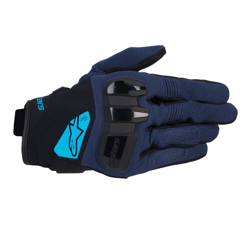 Alpinestars Chrome V2 Gloves – Dark Blue/Hawaiian Ocean