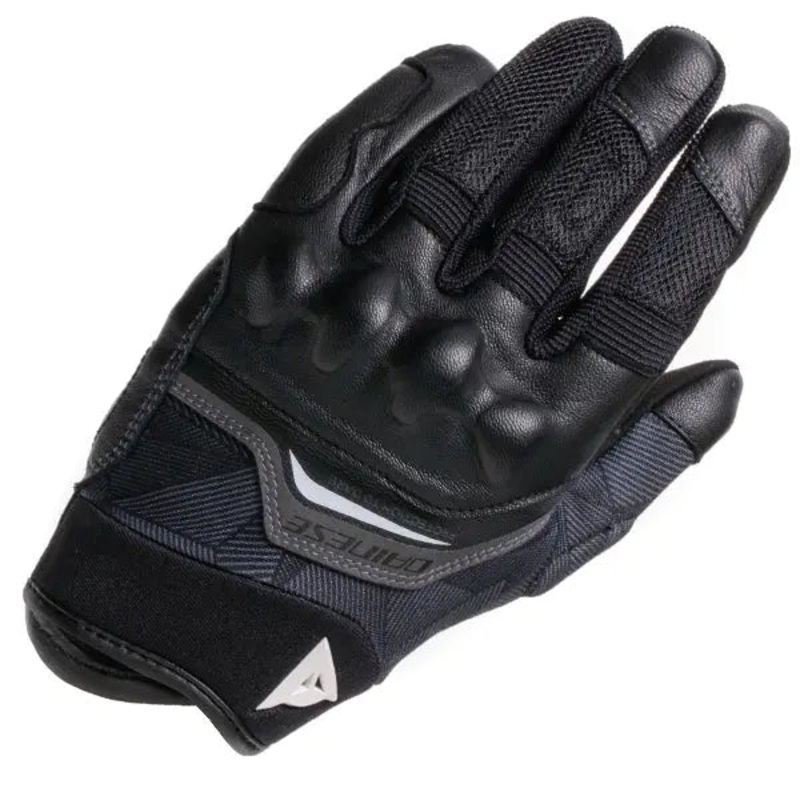 Dainese Ermex Ladies Textile Gloves Black / White