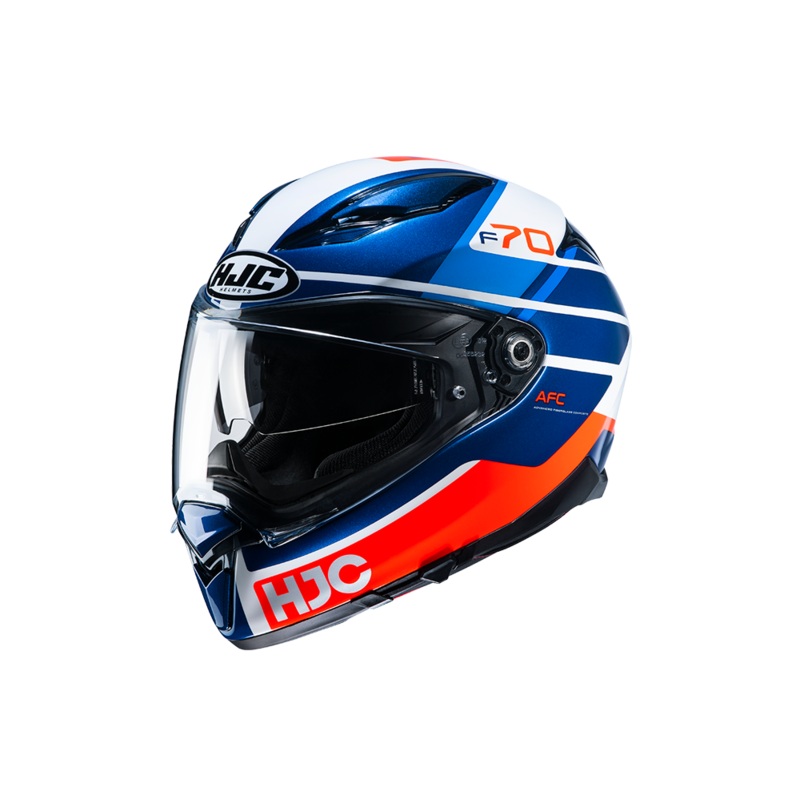 HJC F70 Tino MC21 Motorcycle Helmet Size Small 56cm