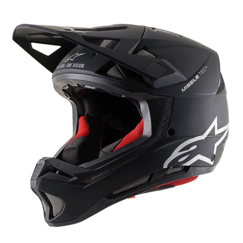 Missile Tech Solid Helmet|XS|S|M|L|XL|Black Matt