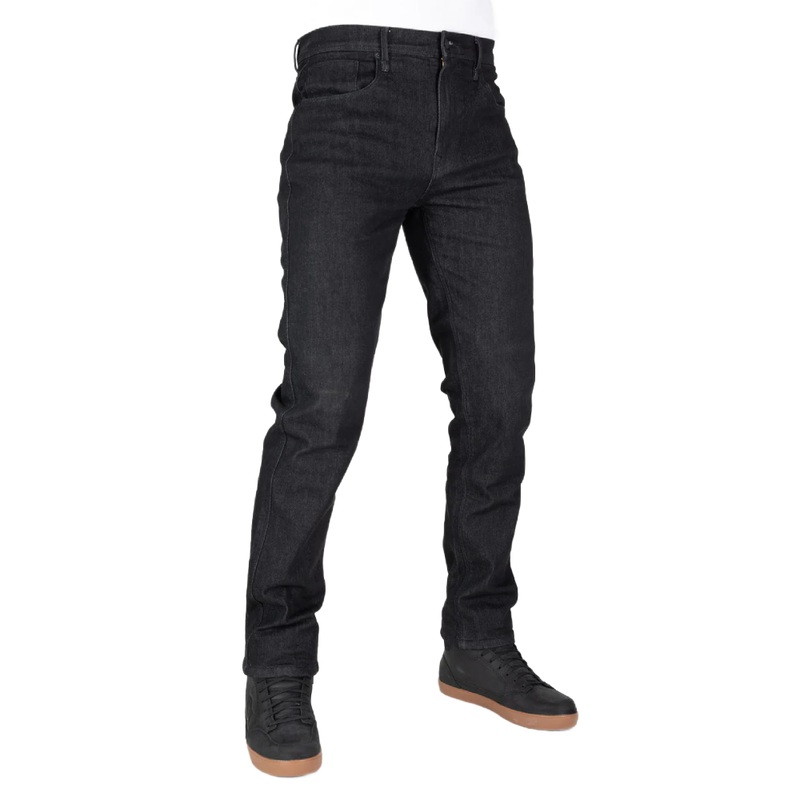 MotoJean Straight Jeans – Black