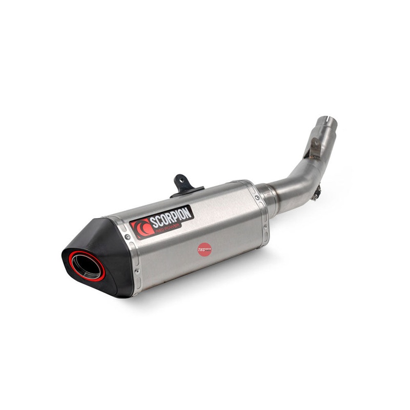 Scorpion GSX-R600 / GSX-R750 Serket Parallel Slip-on Stainless Steel Sleeve 2006-2007