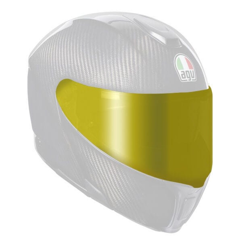 AGV GT3 Pinlock Ready Visor Sports Modular – Gold|Helmet |Pista GP-R ECE 22.06|Helmet |Pista GP-R/Corsa-R|Helmet |Pista GP/ Corsa/ GT Veloce/ Veloce-S|Helmet |Street Modular|Helmet |Tour Modular|Helmet |Sports Modular|Helmet |GP Tech/ Grid/ T2|Helmet |K6-