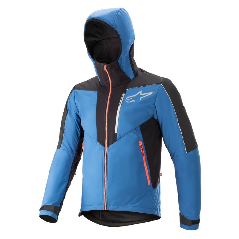 Denali 2 Jacket|S|M|L|XL|2XL|Mid Blue/Black/Coral Fluo