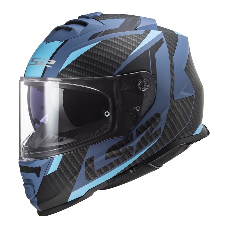 LS2 FF800 Storm II Racer Helmets – Matte Blue 06 Size 2XL 64cm