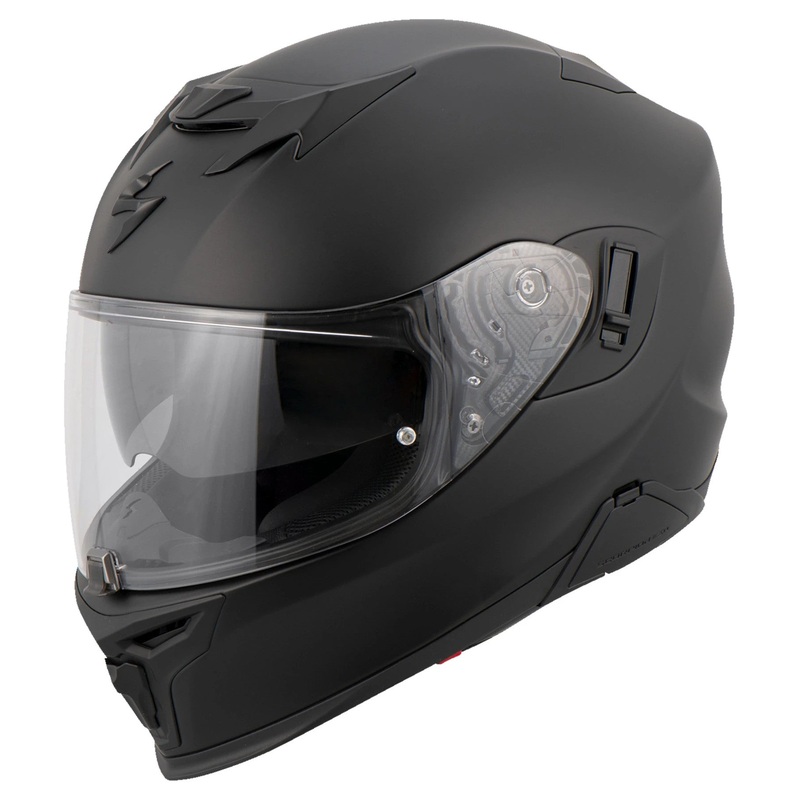 Scorpion EXO-520 EVO AIR SOLID Matte Black Road Helmet Size 2XL 63cm