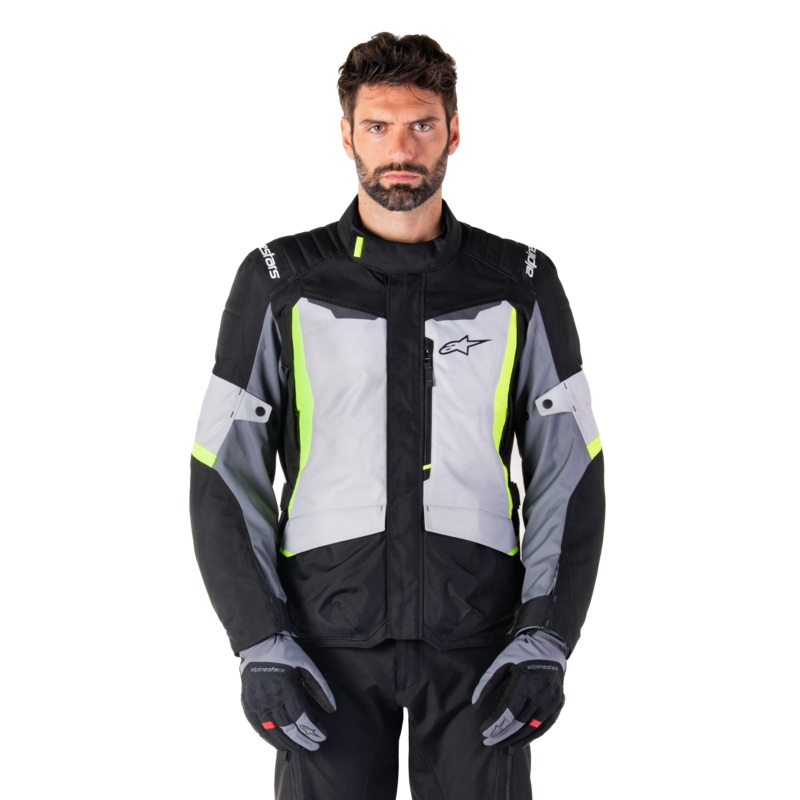 ST-1 Waterproof Jacket|S|M|L|XL|2XL|3XL|4XL|Ice Gray/Black/Yellow Fluo