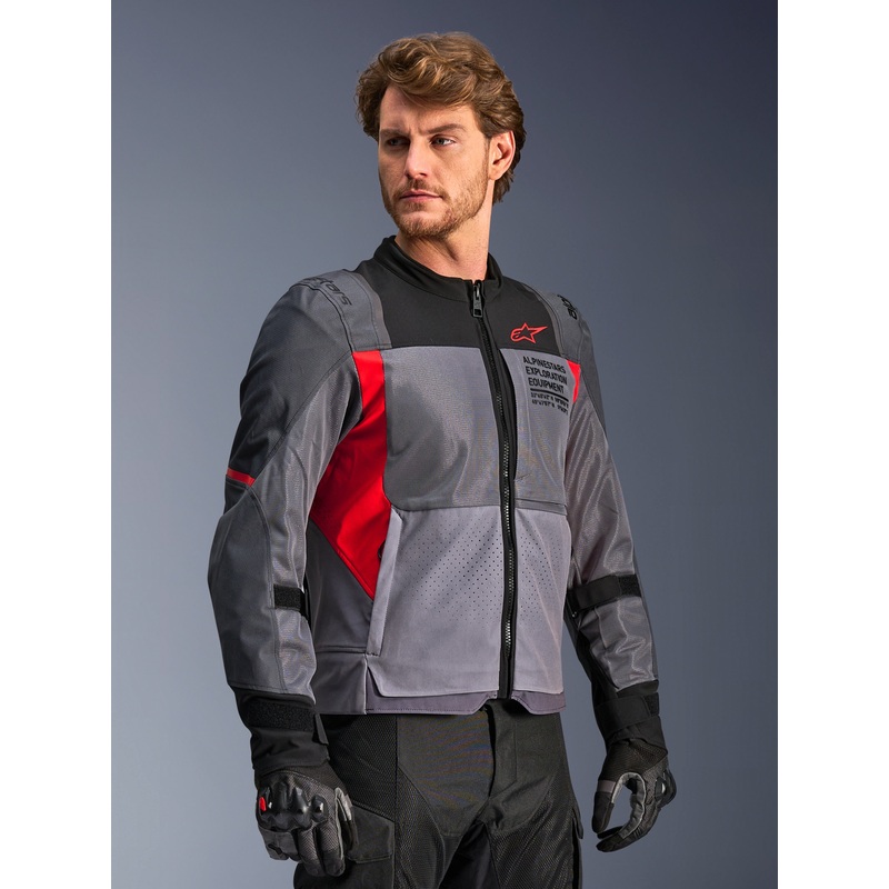 St-2 Air Jacket|S|M|L|XL|2XL|3XL|4XL|Deep Gray/Dark Gray/Bright Red
