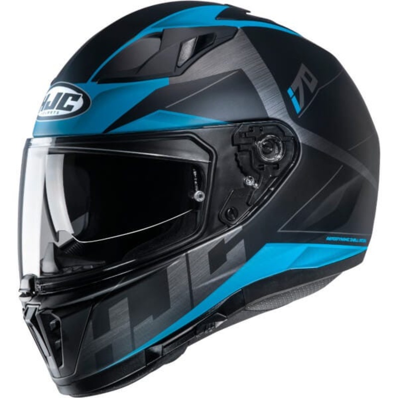 HJC i70 Eluma – Black Blue | Motorcycle Helmets | Infinity Motorcycles