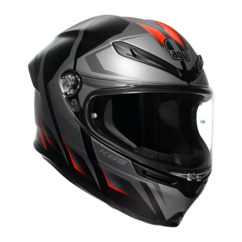 AGV K6-S Karve – Black/Grey/Red