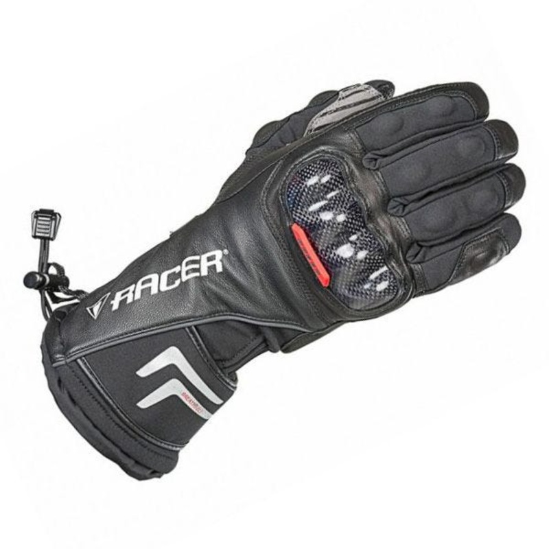 Racer Race Carbon Gloves – Black