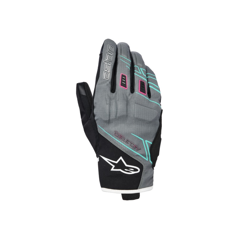 Stella Moblast WP Gloves|XS|S|M|L|XL|2XL|Fur Gray/Black/Pink Fluo