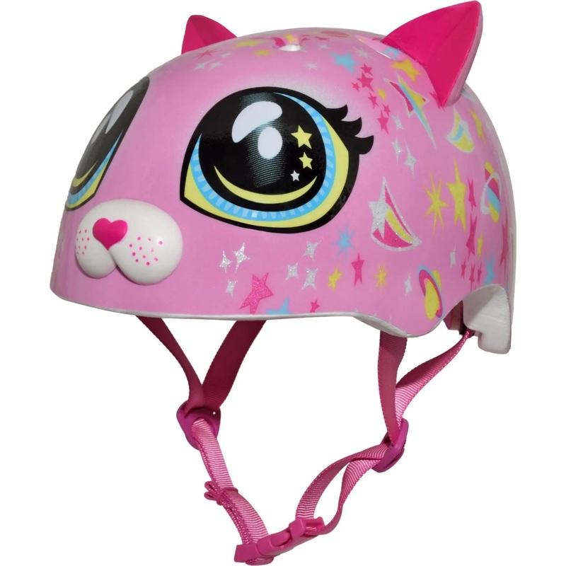 C-Preme Raskullz Child Cycle Helmet 5+ Years Astro Cat Pink
