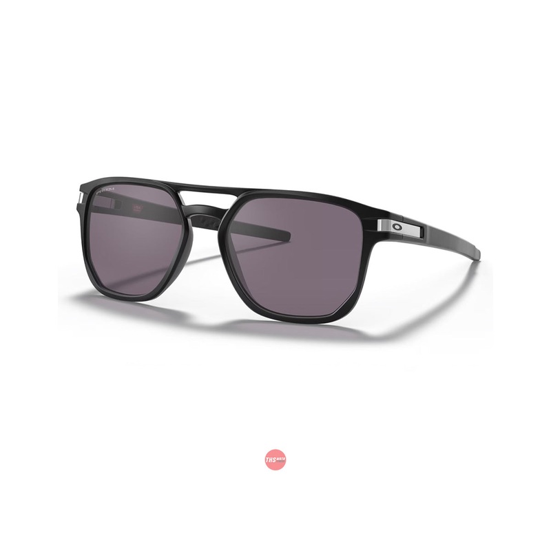 Oakley Sunglasses Latch Beta Matte Black with PRIZM Grey Lens