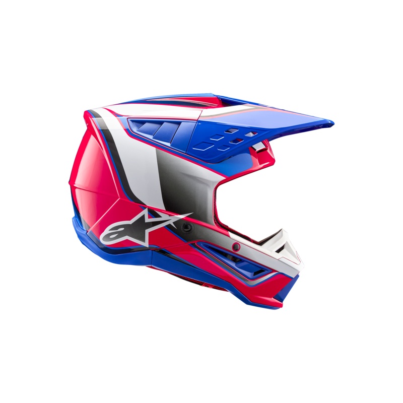 SM5 Sail Helmet|XS|S|M|L|XL|2XL|White/Diva Pink/Enamel/Blue Glossy
