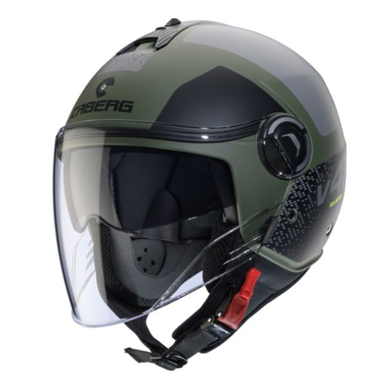 Caberg Riviera V4X Alpha – Matt Military Green/Black/Grey