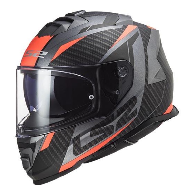 LS2 FF800 Storm 2 Racer  22.06 – Matt Titanium/Fluo Orange
