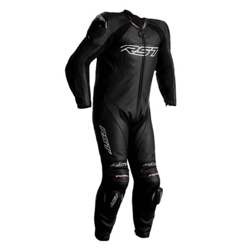 RST Tractech Evo 4 CE Leather 1 Pce Mens Suit – Black
