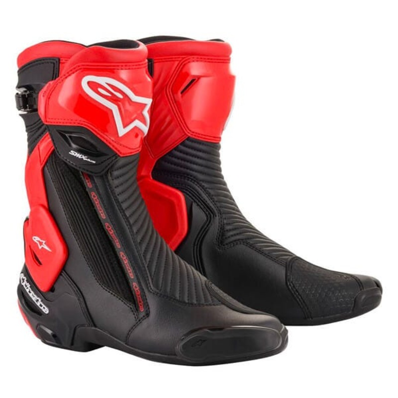 Alpinestars SMX Plus V2 Boots – Black/Red