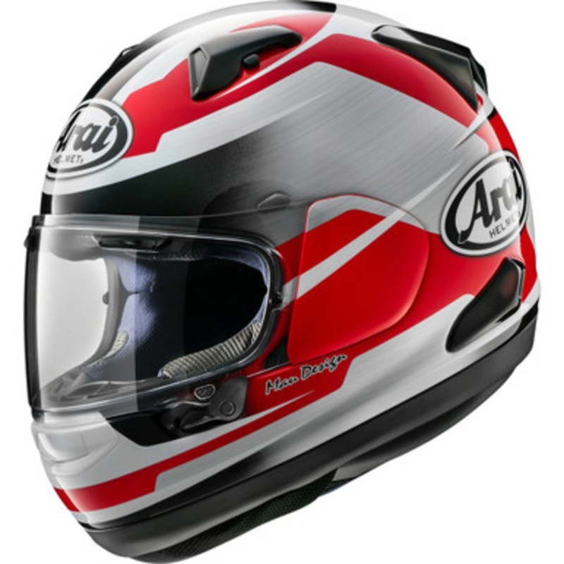 ARAI Quantum-X Steel Helmet – Red