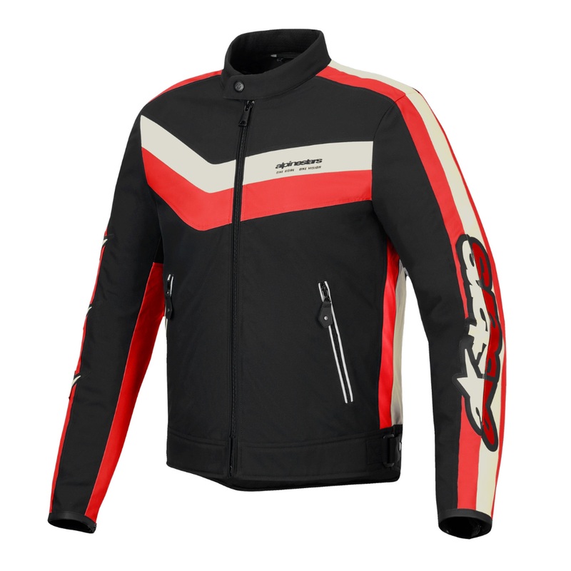 Alpinestars T-Dyno WR Jacket – Black/Bright Red/Ecru