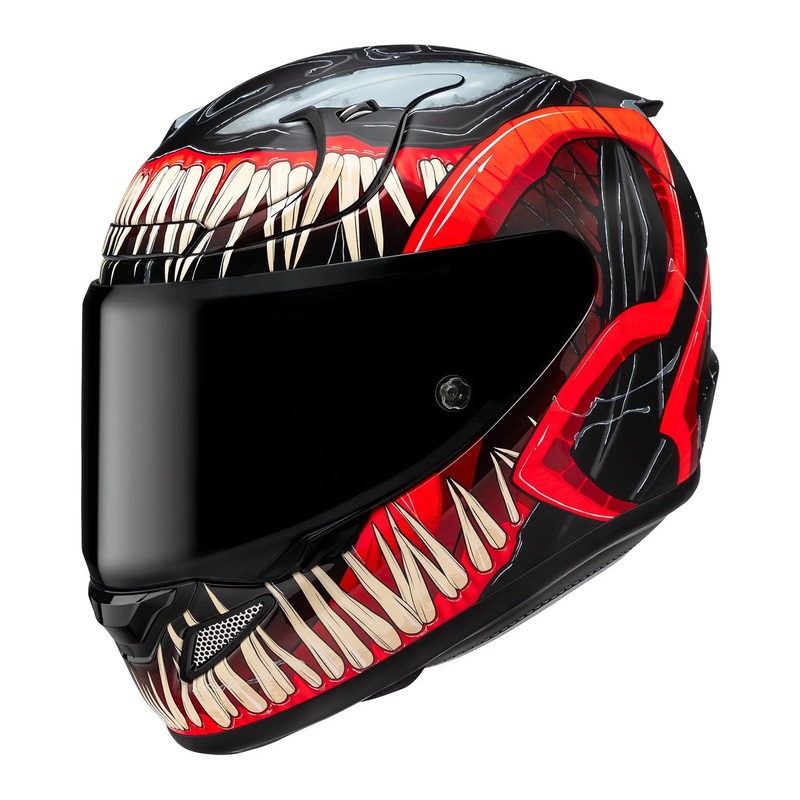 HJC RPHA 12 Venom 3 Marvel MC1SF Black / Red