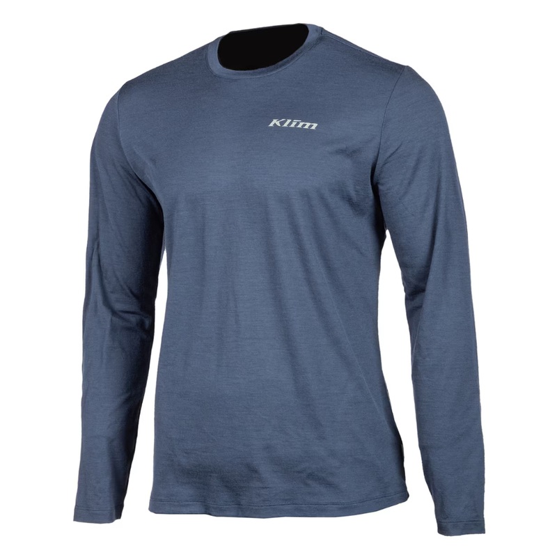 Klim Teton Merino Wool Long Sleeved Shirt – Blue