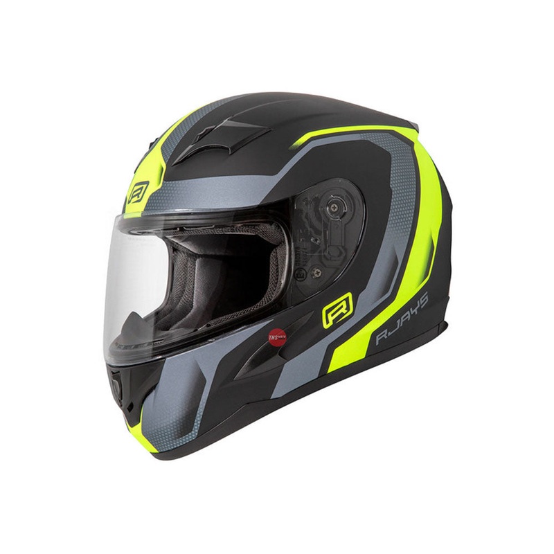 Rjays Grid Matt Black hi-viz Road Helmet Size XS 54cm