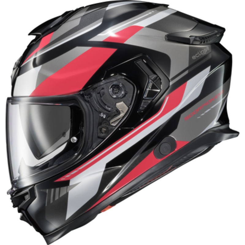 SCORPION EXO Eclipse Helmet – Lunar Red/White/Black